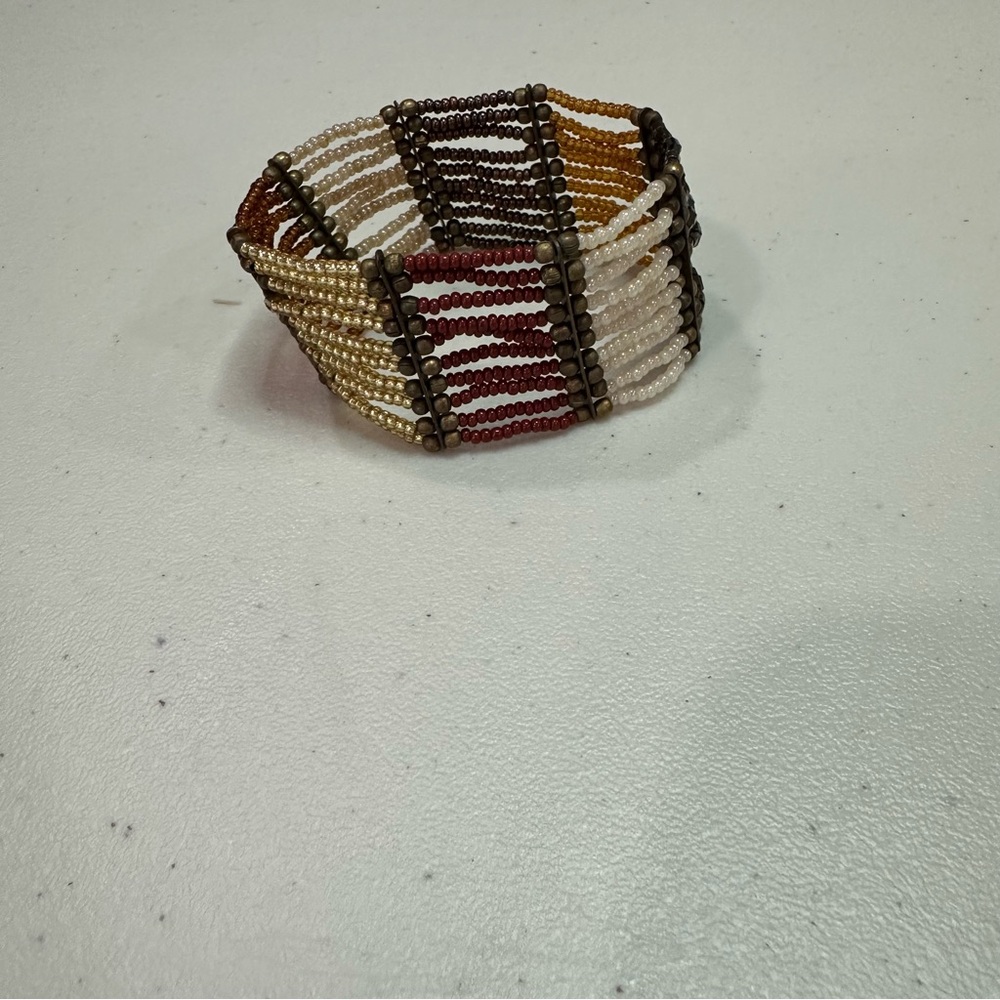 Elegant Multicolor Beaded Bracelet,stretch